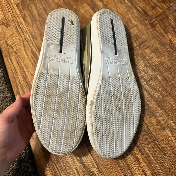 Sperry Men's Olive Boat Shoes - Picture 4 of 5